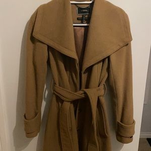 ♥️SALE♥️ Le Château Jacket With Buttons and Fabric Self-Tie Belt - Size XS